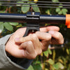 Dark Slate Gray New Retractable Long Rod Slingshot Outdoor Target Shooting Fishing Slingshot Rifle Precision Shooting INDIAN SLINGSHOT