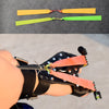 Yellow Green Slingshot Rubber Band 1.0mm Thickness Multicolor High Elasticity for Outdoor Long Rod Shooting INDIAN SLINGSHOT
