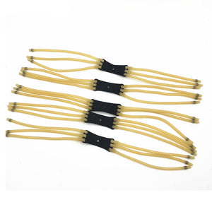 Tan Powerful 1745 Thickness Elastic Card Ball Rubber Band Target Shooting Slingshot Accessories INDIAN SLINGSHOT