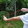 Dark Olive Green Outdoor Sports Shooting Slingshot with Strong Rubber Band INDIAN SLINGSHOT