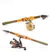 Mini Rocky Fishing Rod Short Sea Fishing Rod Carbon fishing rod reel set - INDIAN SLINGSHOT