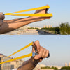 New double star hollow stainless steel powerful shooting sling shot slingshot set - INDIAN SLINGSHOT