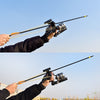 Dark Slate Gray New Multifunctional Fishing Archery Slingshot  Combo Set Outdoor Target Shooting and Fishing MARKSMAN