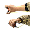 New Metal powerful outdoor hunting and shooting slingshot with slingshot rubber band - INDIAN SLINGSHOT