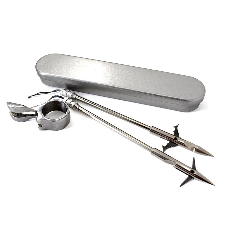 New outdoor high-quality stainless steel missile head shooting hunting fish dart - INDIAN SLINGSHOT