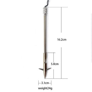 New outdoor high-quality stainless steel missile head shooting hunting fish dart - INDIAN SLINGSHOT