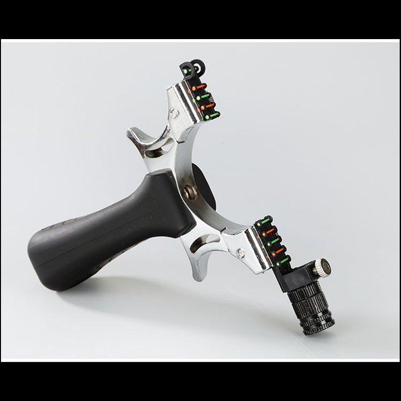 New precision slingshot that can be used at night. The powerful outdoor Target Shooting Slingshot uses flat rubber bands slingshot - INDIAN SLINGSHOT