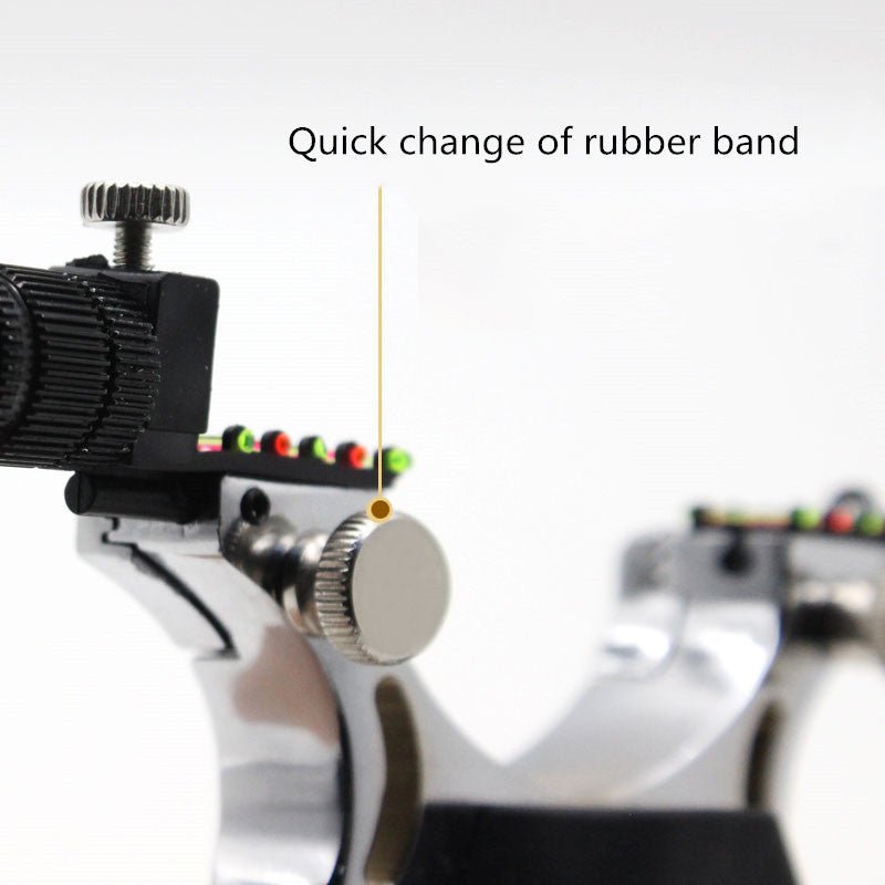 New precision slingshot that can be used at night. The powerful outdoor Target Shooting Slingshot uses flat rubber bands slingshot - INDIAN SLINGSHOT