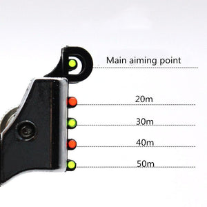 New precision slingshot that can be used at night. The powerful outdoor Target Shooting Slingshot uses flat rubber bands slingshot - INDIAN SLINGSHOT