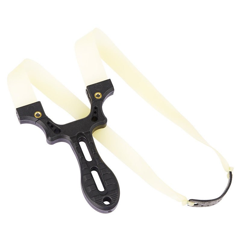 New Quality Fast Compression Slingshot Y-Type Free Strapping Flat Leather Slingshot Outdoor Shooting Target Shooting Sport Catapult - INDIAN SLINGSHOT