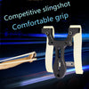 New Quality Fast Compression Slingshot Y-Type Free Strapping Flat Leather Slingshot Outdoor Shooting Target Shooting Sport Catapult - INDIAN SLINGSHOT