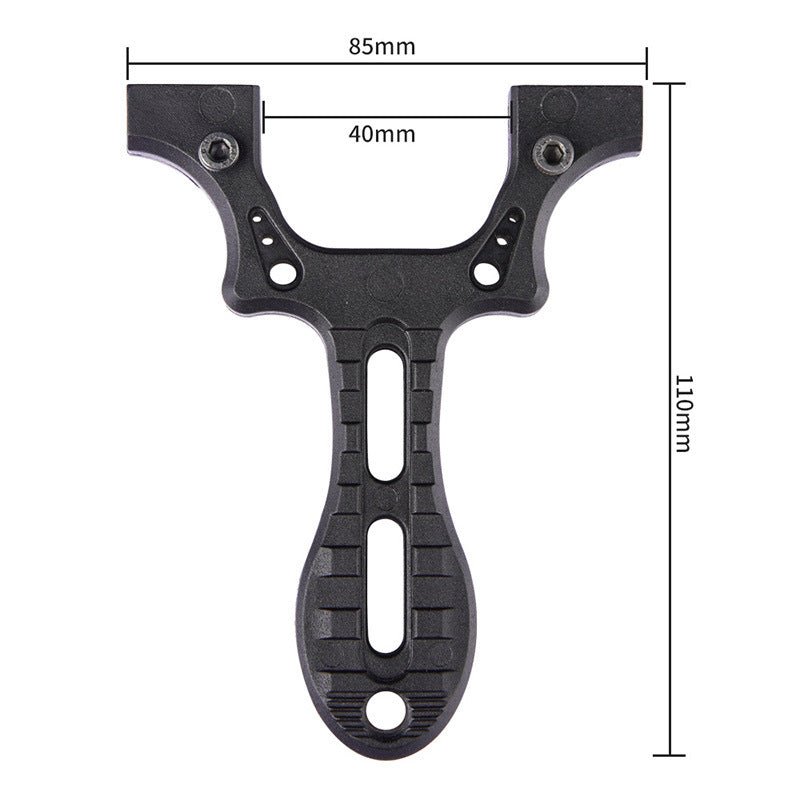New Quality Fast Compression Slingshot Y-Type Free Strapping Flat Leather Slingshot Outdoor Shooting Target Shooting Sport Catapult - INDIAN SLINGSHOT