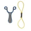 New Stainless Steel High Quality Slingshot with Flat Rubber Band Outdoor Competitive Shooting Catapult - INDIAN SLINGSHOT