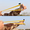 New Stainless Steel Slingshot Hunting Catapult Professional Outdoor Shooting Slingshot - INDIAN SLINGSHOT