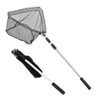 One-piece Thick Aluminum Alloy Triangle Folding Dip Net Dense Eye Net Head Fishing Gear Dip Net Fishing - INDIAN SLINGSHOT