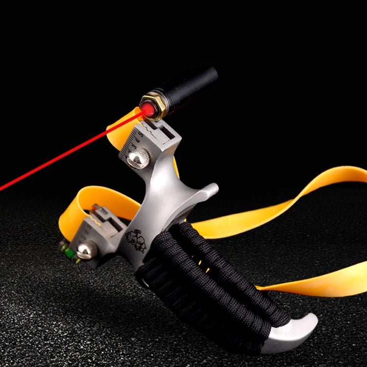 Outdoor Fish shooting powerful slingshot Semi-curved handle stainless steel other shooting products slingshot - INDIAN SLINGSHOT