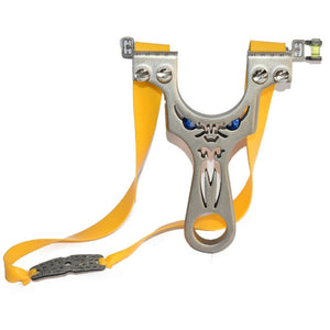 Outdoor Hunting Shooting Stainless Steel Double Screw Metal Slingshot - INDIAN SLINGSHOT