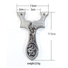 Outdoor professional hunting stainless steel dragon and phoenix totem slingshot - INDIAN SLINGSHOT