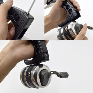 Powerful professional aiming shooting slingshot set with flashlight outdoor fish hunting set - INDIAN SLINGSHOT