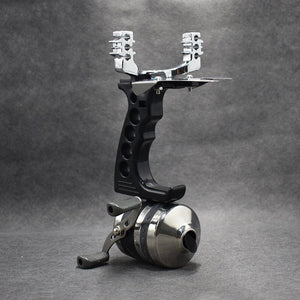 Powerful professional aiming shooting slingshot set with flashlight outdoor fish hunting set - INDIAN SLINGSHOT