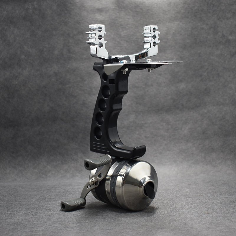 Powerful professional aiming shooting slingshot set with flashlight outdoor fish hunting set - INDIAN SLINGSHOT