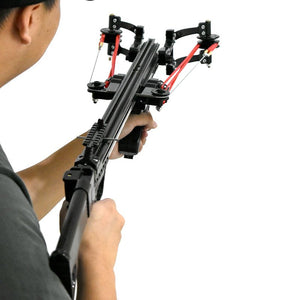 Powerful Slingshot High Precision slingshot gun Laser Scope shooting slingshot for shooting Outdoor Distance - INDIAN SLINGSHOT