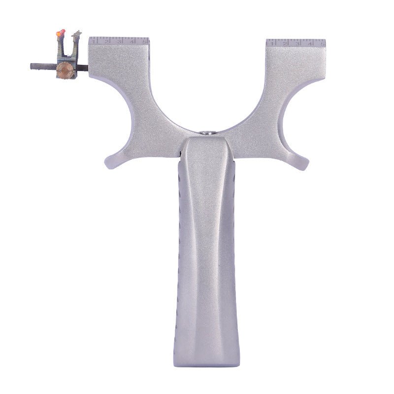 Precision Rubber Band Slingshot New Camshaft Stainless Steel Flat Leather Slingshot Clip 304 Outdoor Target Shooting Precision Slingshot - INDIAN SLINGSHOT