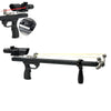 Precision shooting slingshot rifle outdoor hunting slingshot rifle with rubber band and sight scope - INDIAN SLINGSHOT