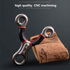 Precision Stainless Steel Traditional CNC Slingshot Frame with Round Rubber Band Strong Outdoor Professional Mini Catapult - INDIAN SLINGSHOT