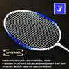 Professional badminton rackets set family iron alloy badminton racket - INDIAN SLINGSHOT