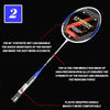 Professional badminton rackets set family iron alloy badminton racket - INDIAN SLINGSHOT