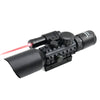 Professional optical multi-lens waterproof sight with laser for shooting hunting - INDIAN SLINGSHOT