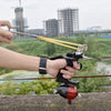 Dark Slate Gray Professional outdoor hunting precision slingshot set fish shooting powerful slingshot set MARKSMAN