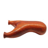 Recurve Wooden Handle Flat Leather Toy Red Pear Fat Flying Tiger Outdoor Competitive Precise Feel King Portable Slingshot - INDIAN SLINGSHOT