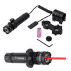 Dark Slate Gray Marksman Red Laser Sight with Two Style Mount and Remote Pressure Switch Tactical Fishing Laser Sight MARKSMAN