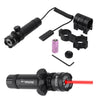 Dark Slate Gray Red Laser Sight with Two Style Mount and Remote Pressure Switch Tactical Fishing Laser Sight INDIAN SLINGSHOT