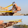 Slingshot Hunting High Quality Stainless steel With Rubber Band Outdoor Shooting Game sling shot - INDIAN SLINGSHOT