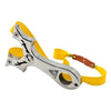 Light Gray Antler and Leopard Head Stainless Steel Slingshot MARKSMAN