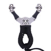 Dark Slate Gray Spider Double Card Stainless Steel Slingshot MARKSMAN