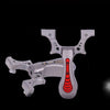 Dark Slate Gray Slingshot Stainless Steel Spirit Level Light Sight Outdoor Precision Target Shooting Slingshot MARKSMAN