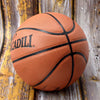 Sports Custom Basketball Ball Cheaper Price Fashion Brown Black PU Leather Basketball stand - INDIAN SLINGSHOT