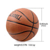 Sports Custom Basketball Ball Cheaper Price Fashion Brown Black PU Leather Basketball stand - INDIAN SLINGSHOT