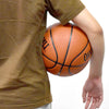 Sports Custom Basketball Ball Cheaper Price Fashion Brown Black PU Leather Basketball stand - INDIAN SLINGSHOT