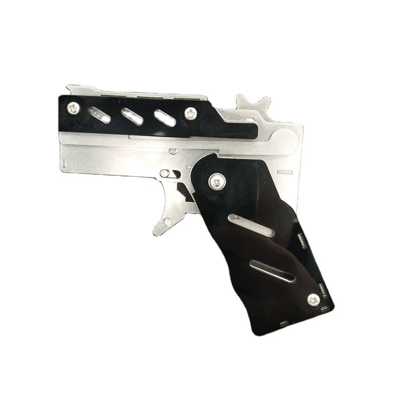 Hand Launcher Band Launcher Mini Hand Pistol Shooting Toy | Stainless steel 1pcs/set ...
