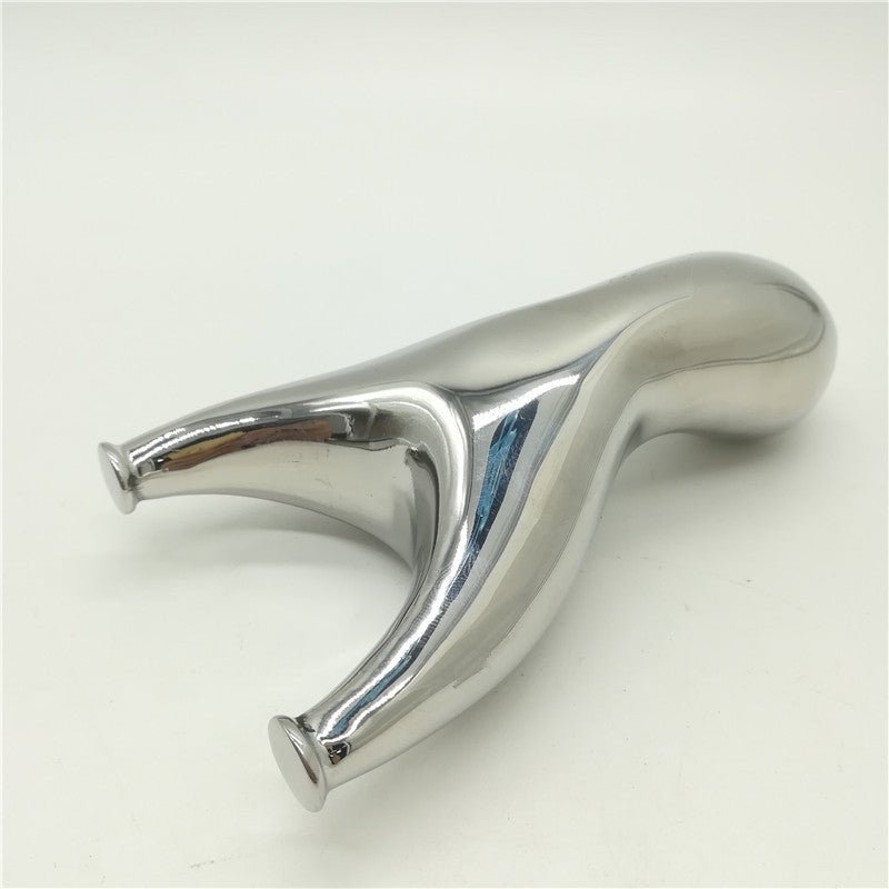 Stainless Steel 304 Recurve Flat Magpie Flat Leather Slingshot Mirror Outdoor Precision Flying Tiger Flat Leather Slingshot - INDIAN SLINGSHOT