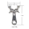 Stainless steel powerful slingshot for outdoor hunting and shooting fish Practical slingshot - INDIAN SLINGSHOT