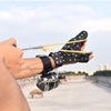 Stainless steel powerful traditional shoot fishing Precise slingshot with Rubber band - INDIAN SLINGSHOT