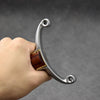 Stainless steel slingshot wooden patch handle hunting slingshot novice application - INDIAN SLINGSHOT