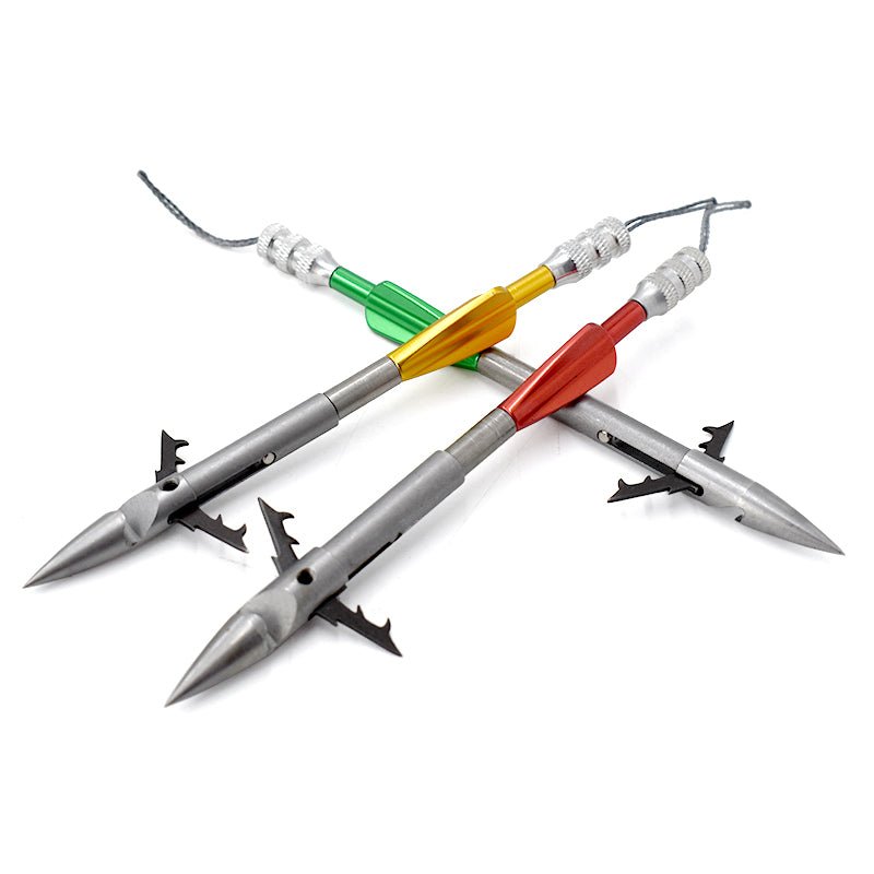 Stainless steel thick head fish dart for outer shooting and hunting fish sling shot accessories tool - INDIAN SLINGSHOT