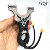 Stainless Steel Wolverine Wire-cut 304 Flat Leather Free Tied Outdoor Precision Metal Outdoor Precision Competitive Slingshot - INDIAN SLINGSHOT